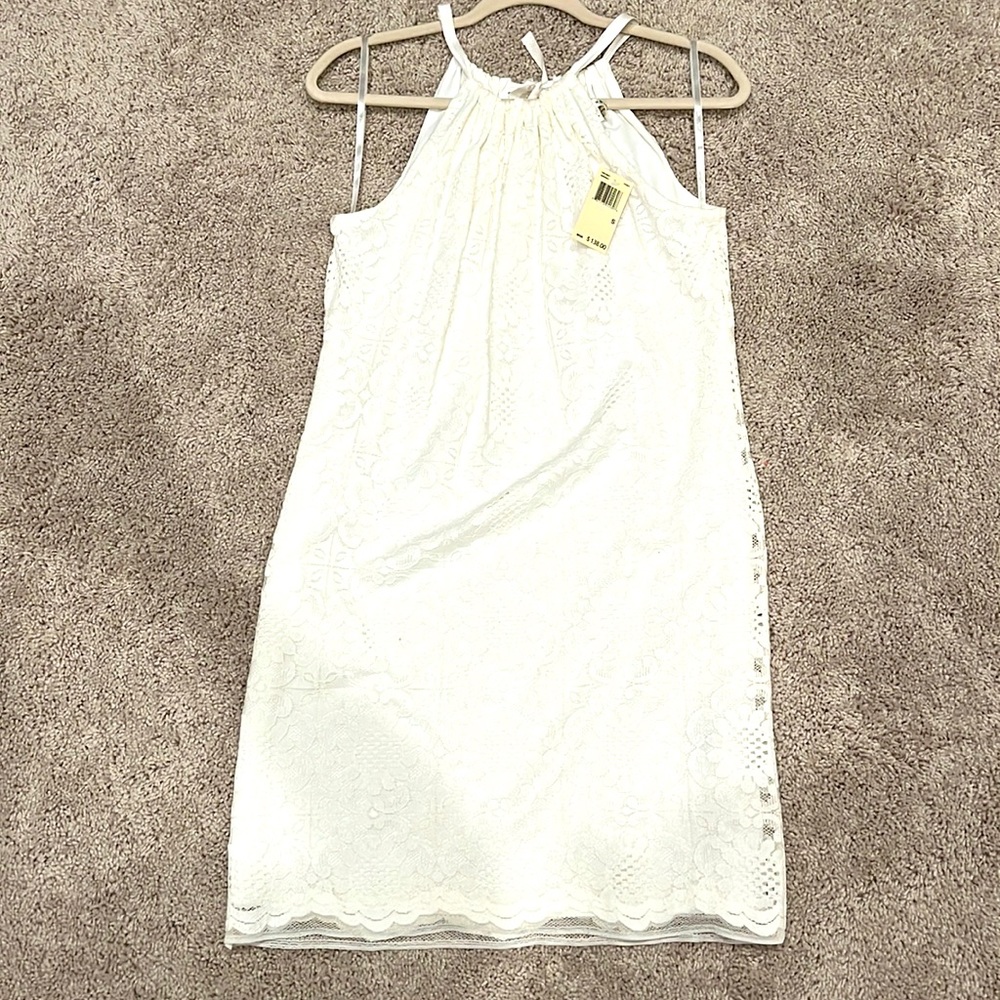 Halter lace dress